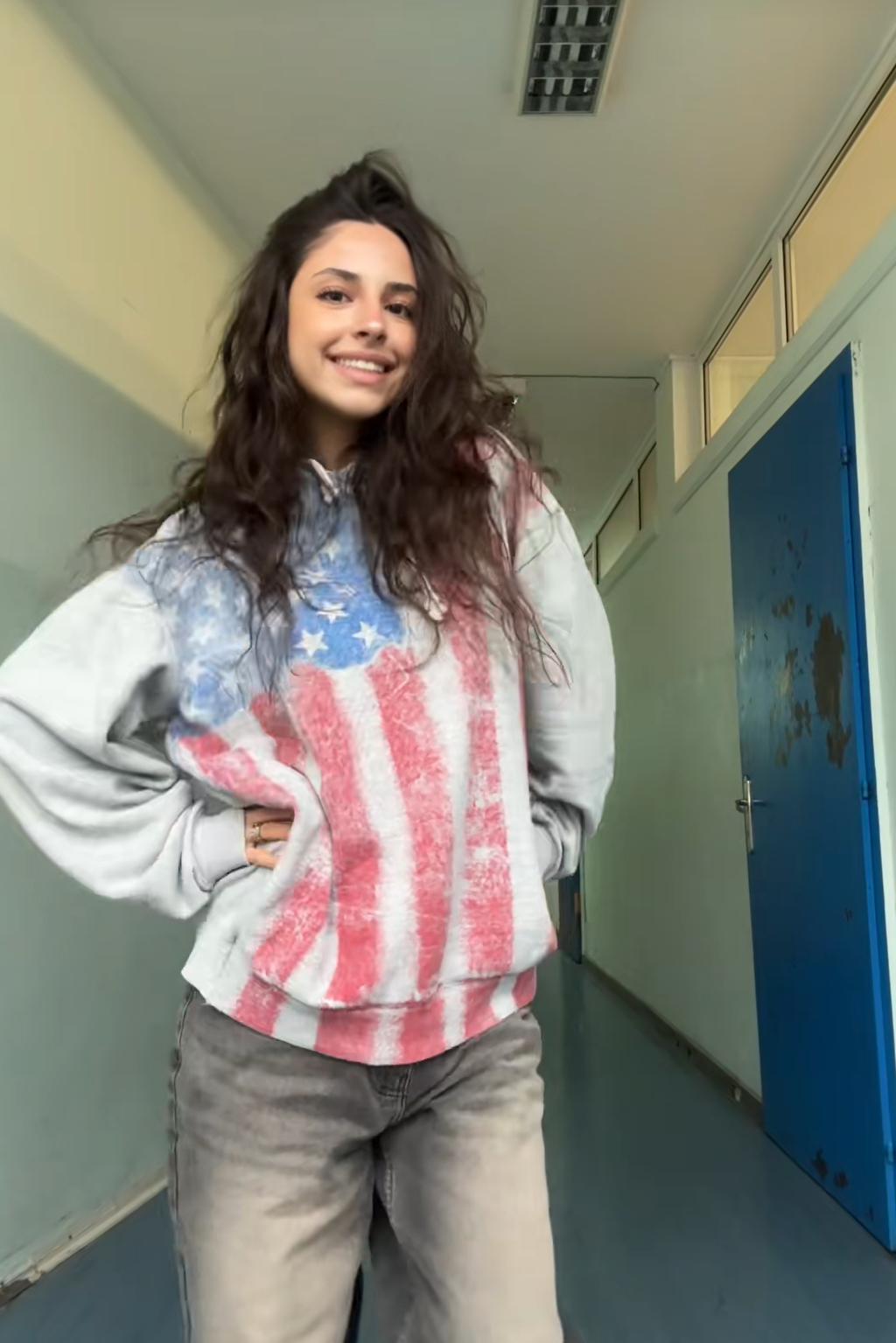 American Flag Hoodie